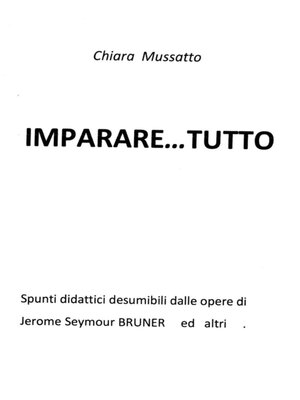 cover image of IMPARARE ...TUTTO .